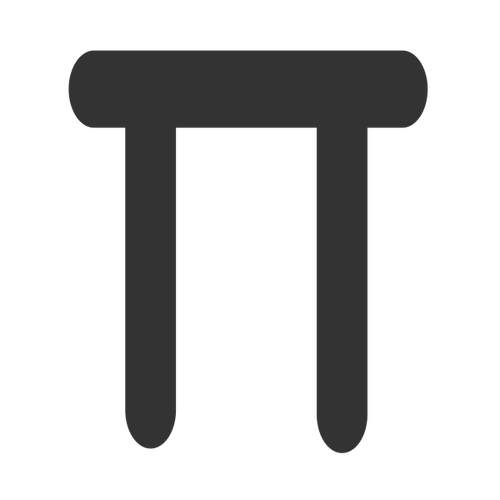Klipart matematického symbolu