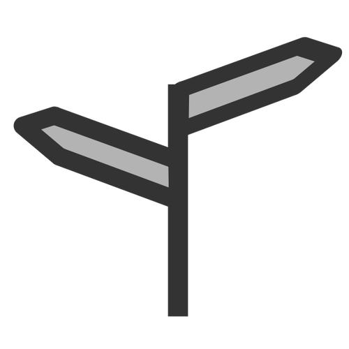 Symbole de l’icône du panneau routier