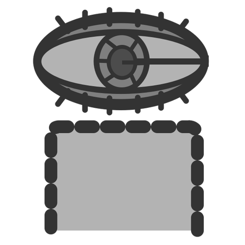 Mostrar icono de vector de columna de tabla