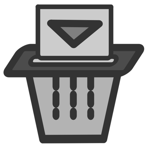 Shredder icon clip art