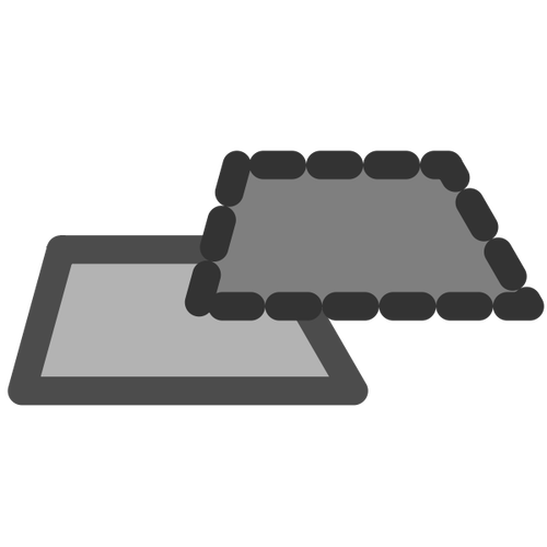 Vektor klipartu ikony tabulátoru