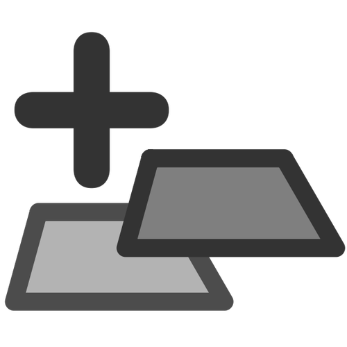 New tab vector icon