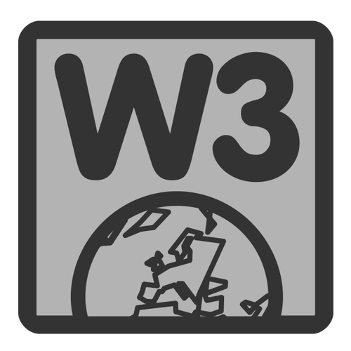 Ikona vektoru validátorů W3