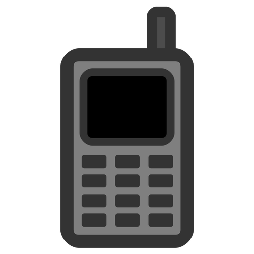 Image clipart de l’icône de téléphone mobile