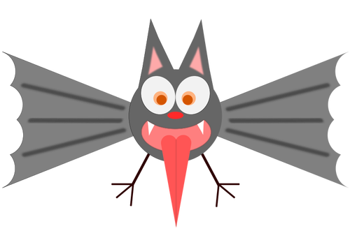 Engraçado morcego