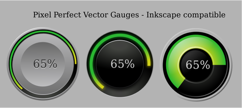 Gauge vektor ClipArt