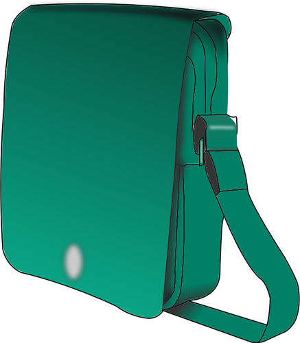 Gröna mannen handväska