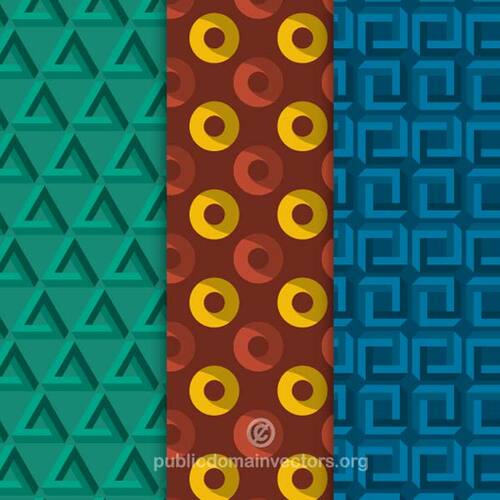 Geometric seamless patterns