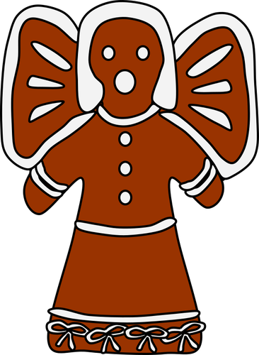 Gingerbread angel