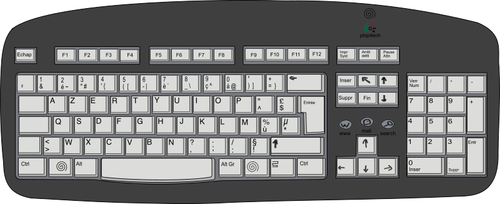 Computer tastatur vektor image