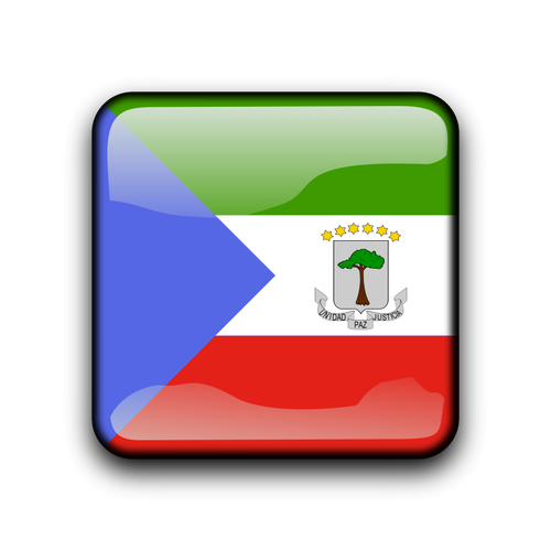 Botão de bandeira da Guiné Equatorial