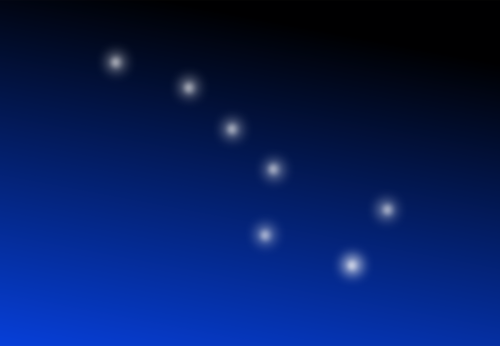 Ursa maior estrela da constelação fundo desenho vetorial