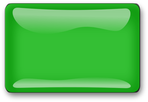 Блеск зеленый квадратную кнопку вектора картинки