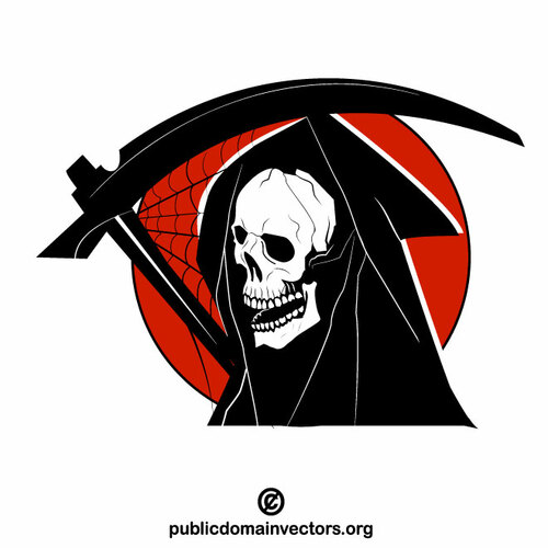 Grim reaper craniu moarte