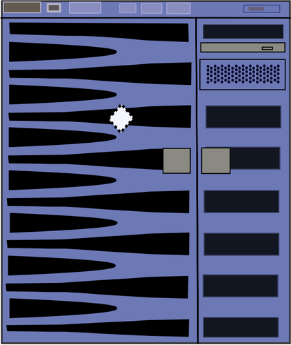 SunFire 2900 صورة متجه الخادم