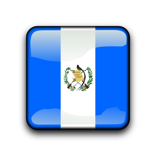 グアテマラの国旗ベクトル ボタン