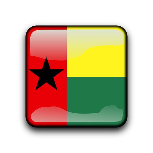 Guinea-Bissau ध्वज बटन