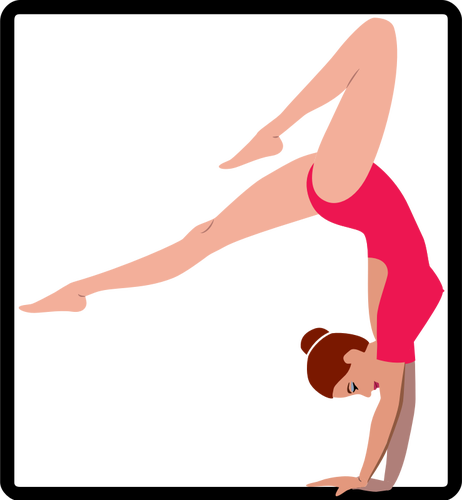 Jimnastikçi simgesi