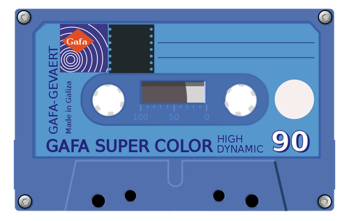 Compact cassette vector