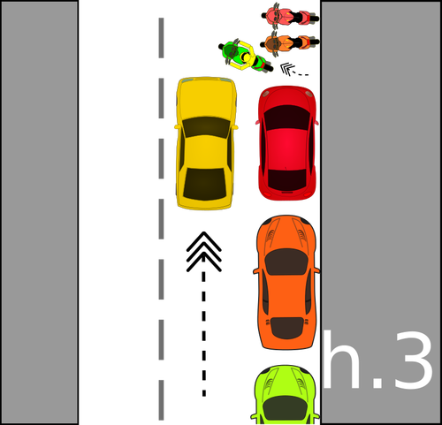 Pictogrammes d’accident circulation