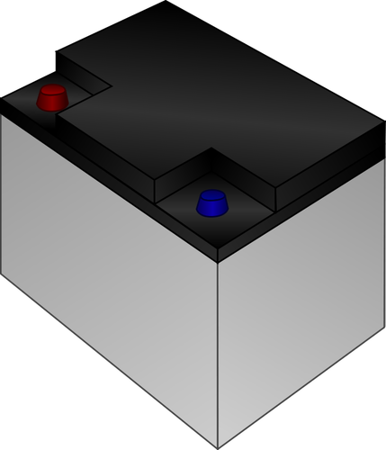 Auto batterij vectorafbeeldingen