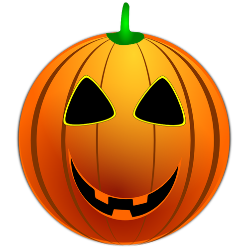 Couleur Halloween émoticône vector clipart