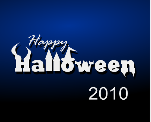 Happy Halloween poster vector ilustrare