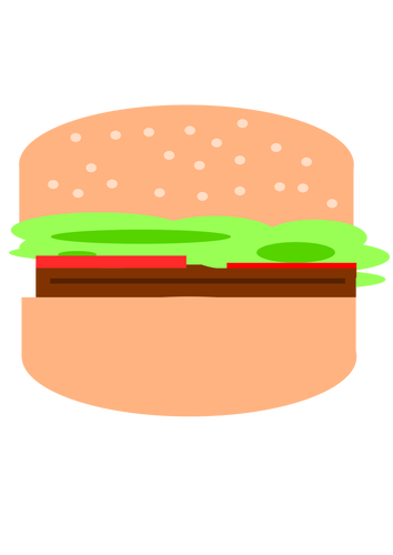 Simplu hamburger