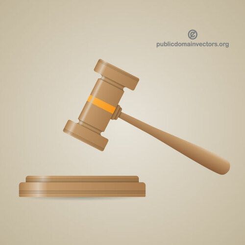 Gavel vektori ClipArt