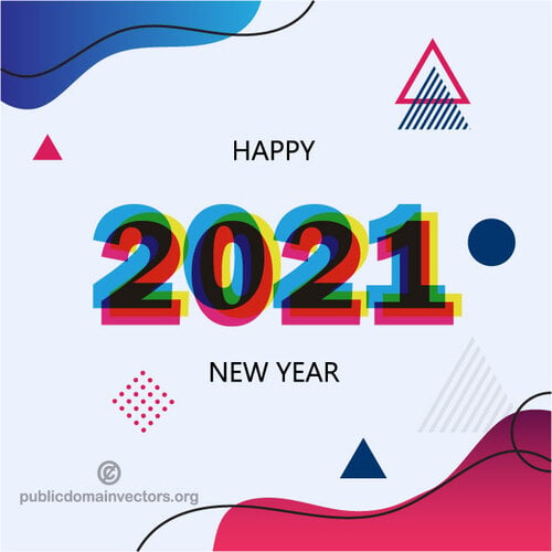 С Новым годом 2021