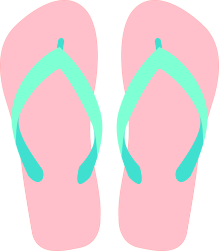 Flipflops vektor grafis