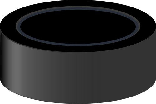 Hockey-Puck-Vektor-ClipArt-Grafik