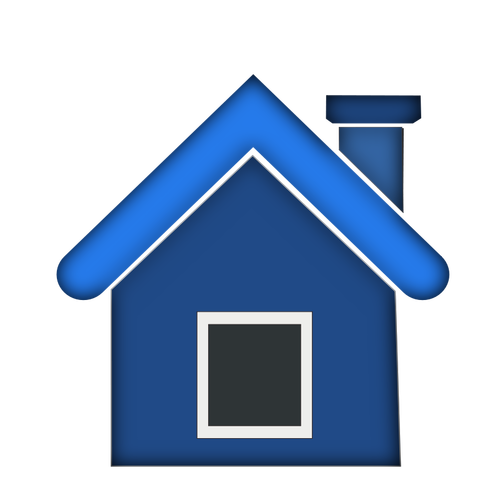 Einfache Haus-Vektorgrafiken