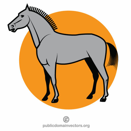 Arte del vector de caballo