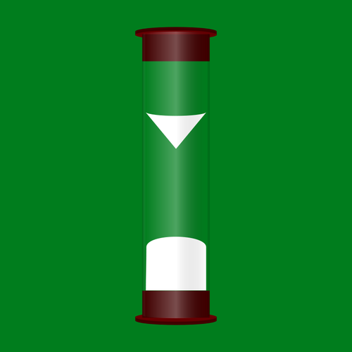 Chronometer vectorafbeeldingen op groene achtergrond