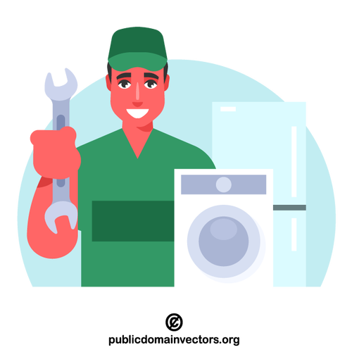 Household appliance repair service