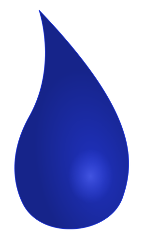 Waterdrop albastru