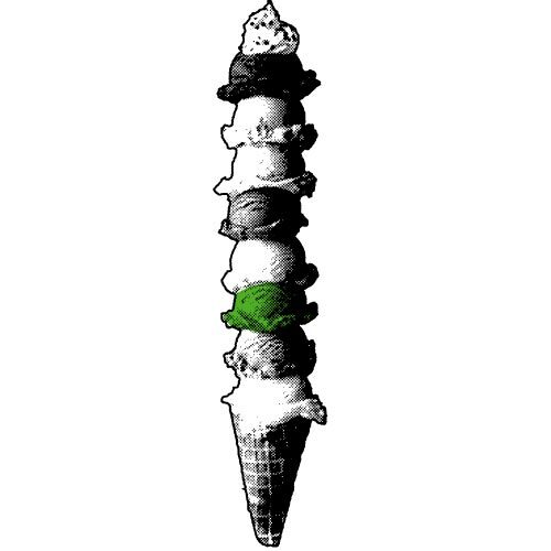 Prediseñadas helado gran vector