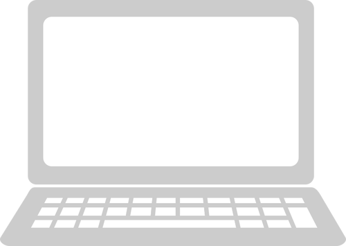 Laptop iomputer pictogram