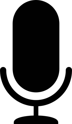 Vektor Mikrofonsymbol