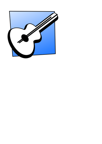 Gitaar-pictogram