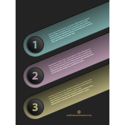 Infographics banners