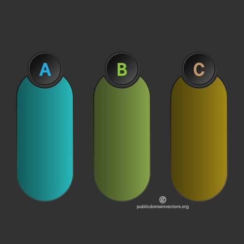 Elemente de şablon infographics