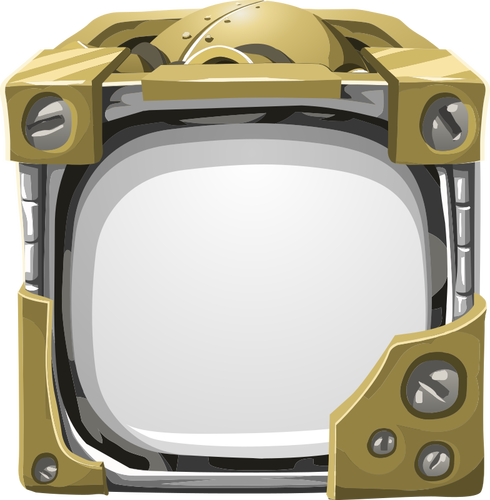 レトロなテレビ画像