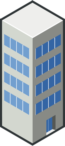 Gráficos vetoriais do edifício