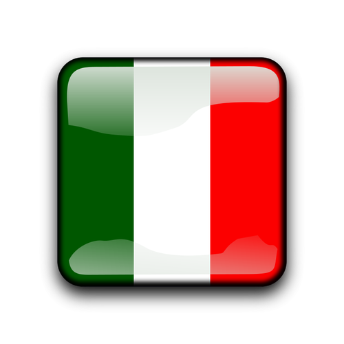 Italy flag button