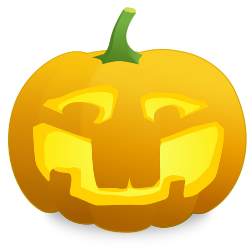 Hånfulla pumpa vektor ClipArt