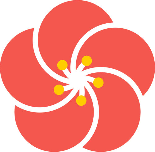 Fleur abricot japonais