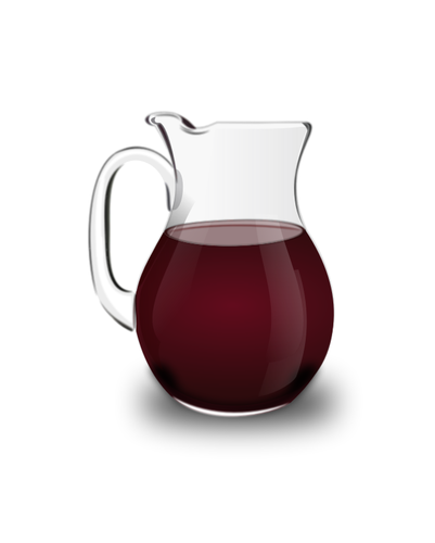 Rött vin pitcher