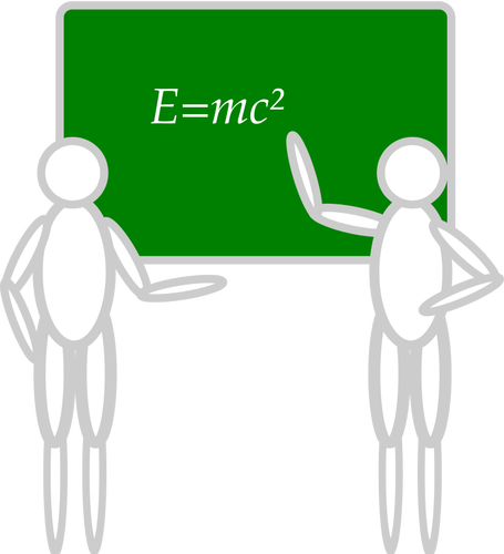 Aprendizaje a partir de una imagen vectorial de pizarra